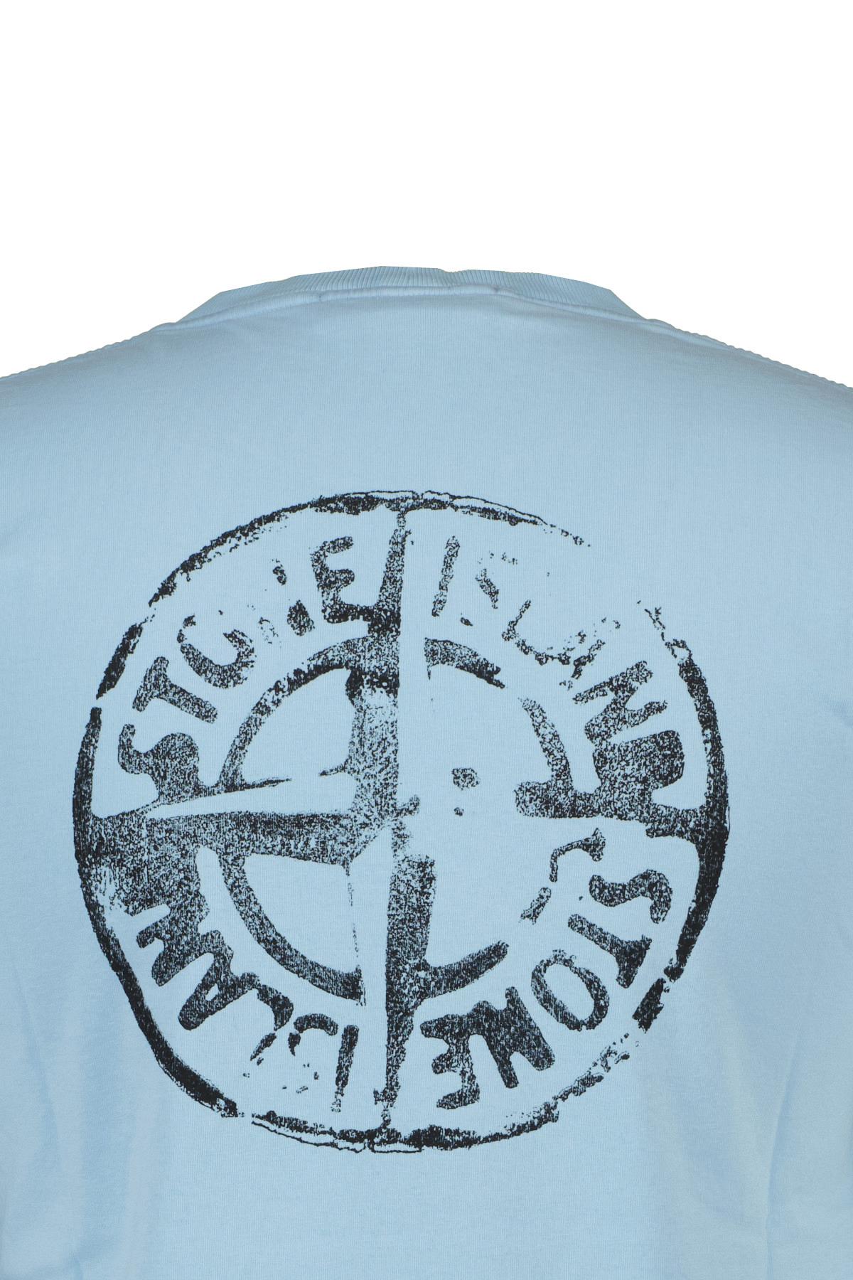 Stone island t online shirt blauw