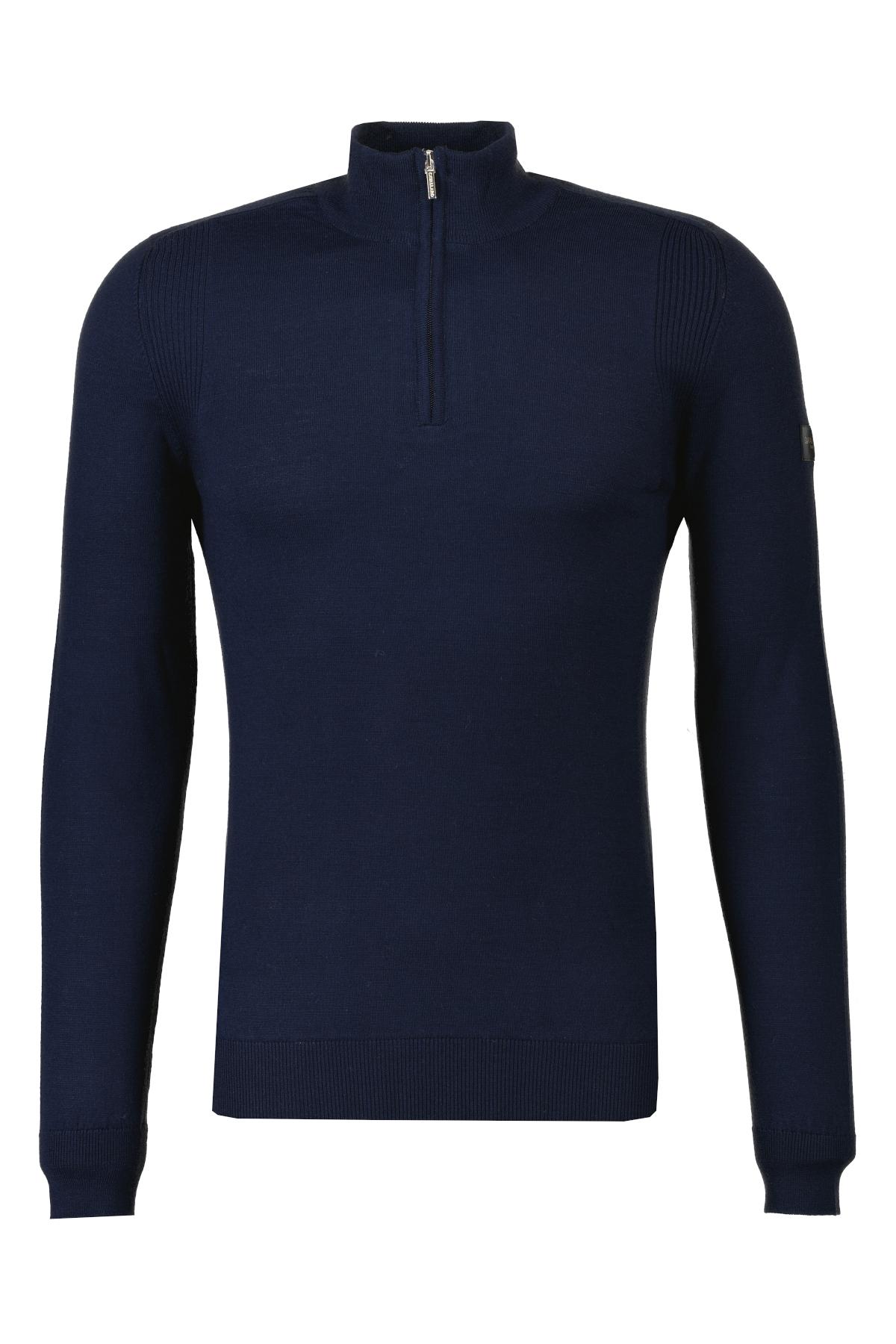 Jv Raglan crew charcoal marl, Denham