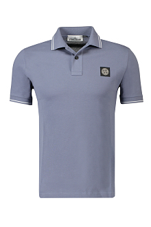 Stone island polo lange mouw sale